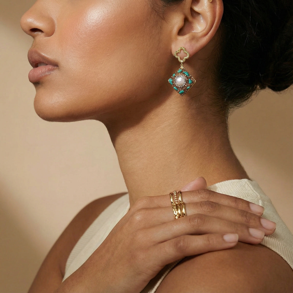 Moroccan Dreams Drop Earrings