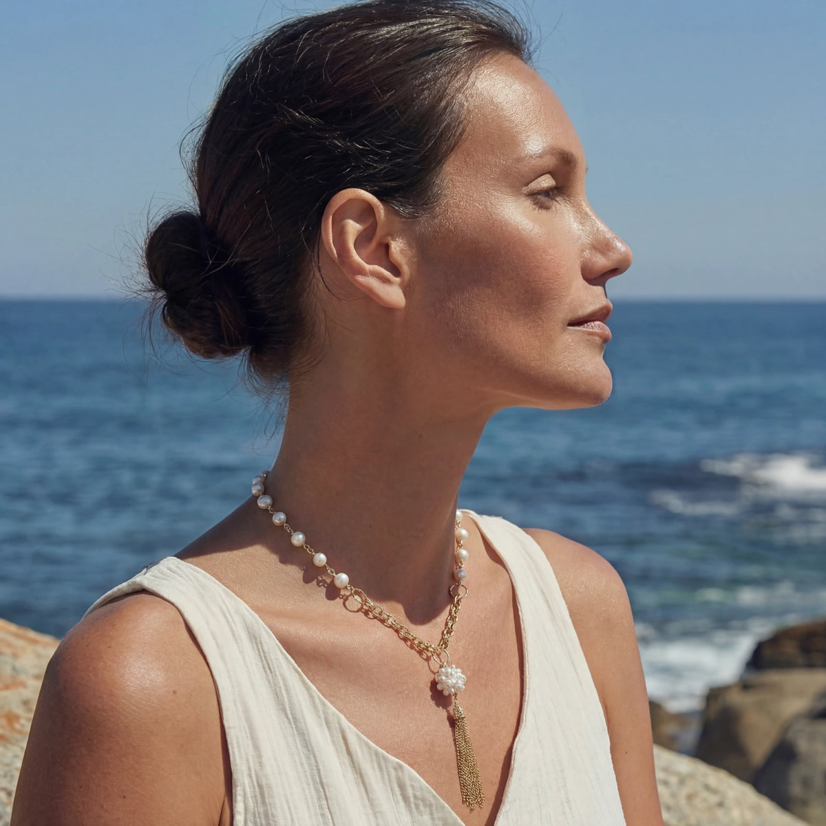 Pearl Tassel Dreams Necklace